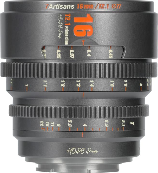 Produktbild 7artisans Festbrennweite 16mm T/2.1 – MFT, Objektivtyp: Weitwinkel (Micro Four Thirds, Micro Four Thirds)