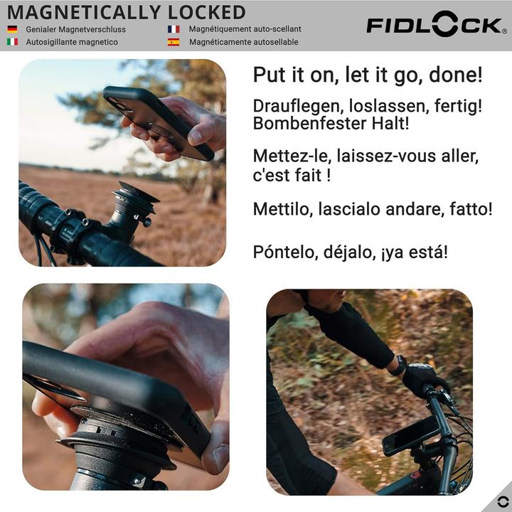 Image du produit Fidlock Magnetische Handyhalterung mit Hülle für Fahrrad
