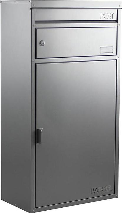 Actual product image SafePost 65 Letterbox with parcel compartment sillberg grey