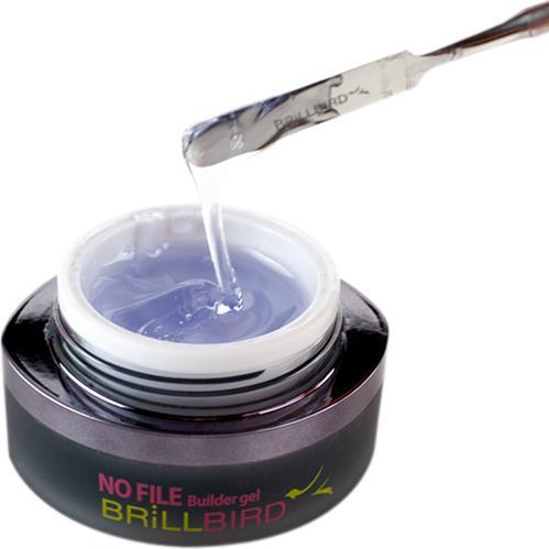 BrillBird No File Builder Gel /Ohne Feilen Aufbaugel 50ml (Gel-Effekt Nagellack)