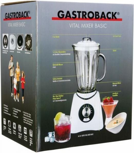 Produktbild Gastroback 40898 Cocktail verquirlen (CH-Stecker, 600 W)