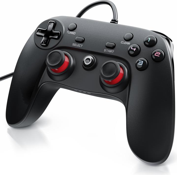 Actual product image CSL Gaming Controller, PC & PS3 Gamepad, Dual Vibration, Turbo Function, Direct & X-Input (PS3, PC)