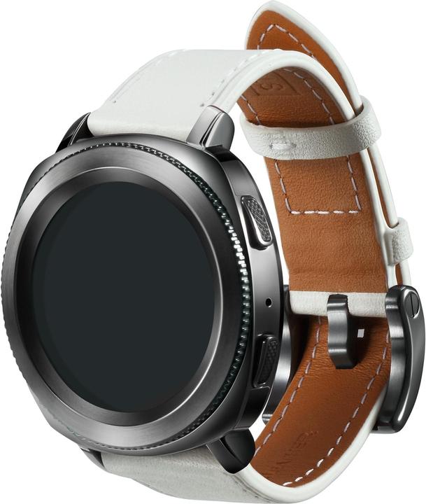 Immagine prodotto Strap Studio Cinturino in pelle bianca (20 mm, Cuoio)