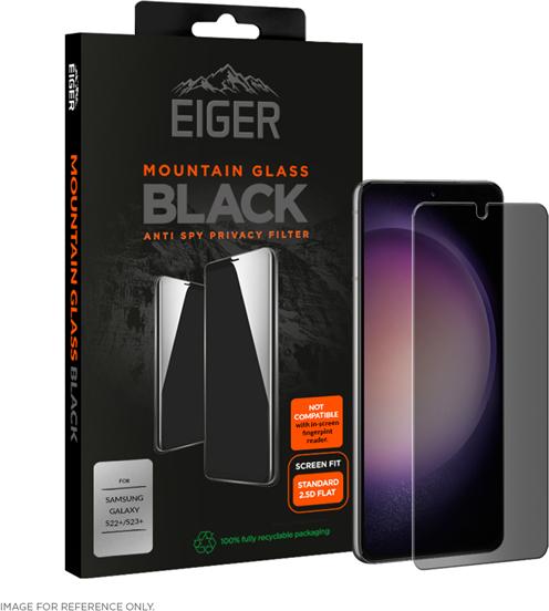 Image du produit Eiger Mountain Glass Black (1 pièce(s), Samsung Galaxy S23+)