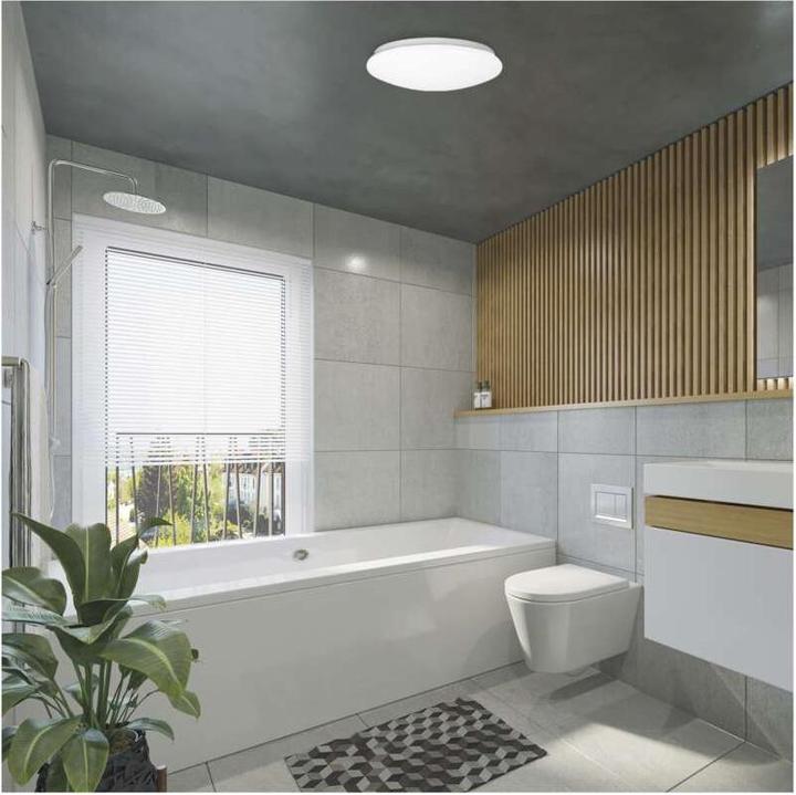 Produktbild Emos LED-Deckenleuchte TIVI, A CLASS, rund weiss 8,6W, IP44, Warmweiss (1300 lm)