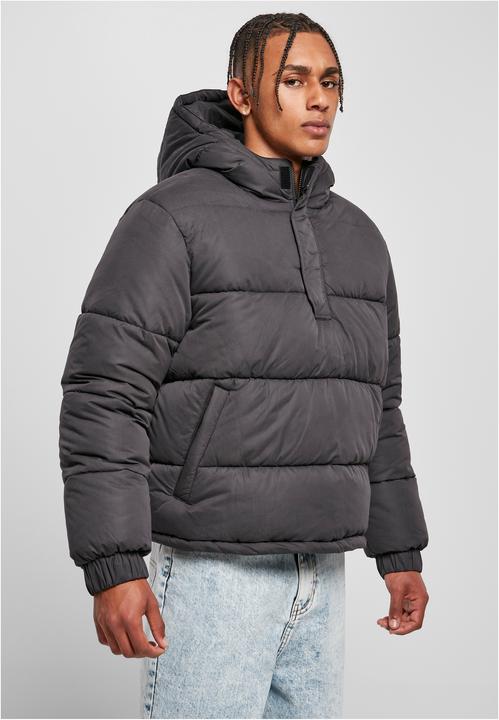 Actual product image Urban Classics Hooded Cropped Pull Over Jacket (M)