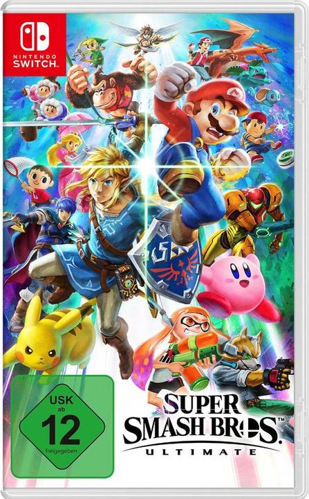 Actual product image Nintendo Super Smash Bros. Ultimate (Switch, DE)