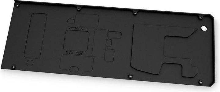Actual product image EKWB EK Quantum Vector XC3 RTX 3070 Backplate