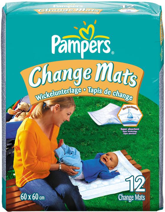 Produktbild Pampers ChangeMats Normal 12x (60 x 60 cm)