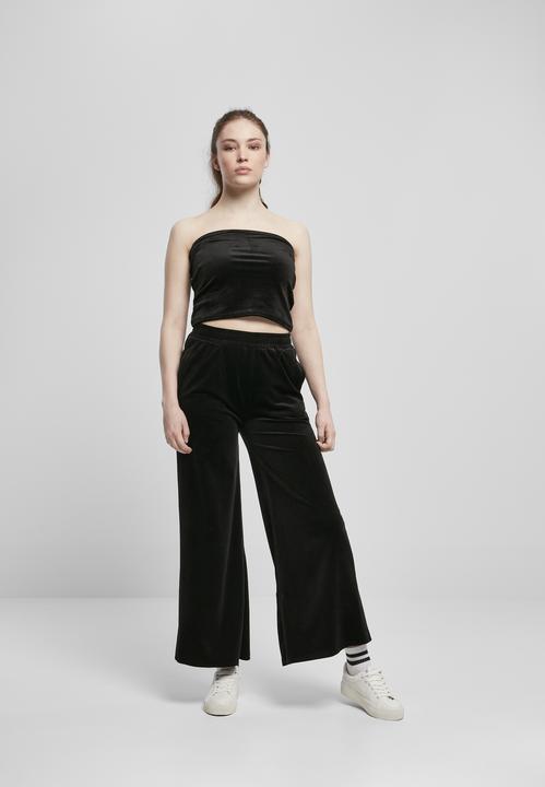 Immagine prodotto Urban Classics Top corto da donna in velluto (M)
