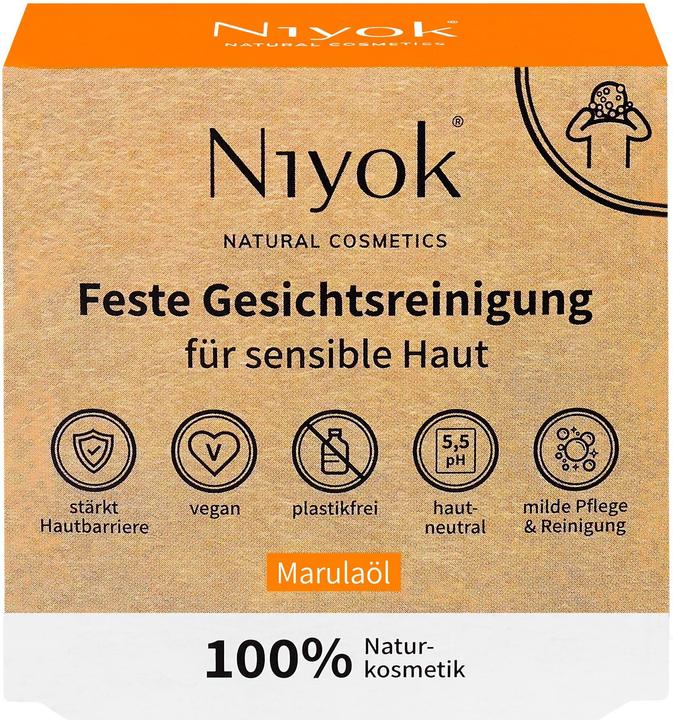 Niyok Feste Gesichtsreinigung Marulaöl