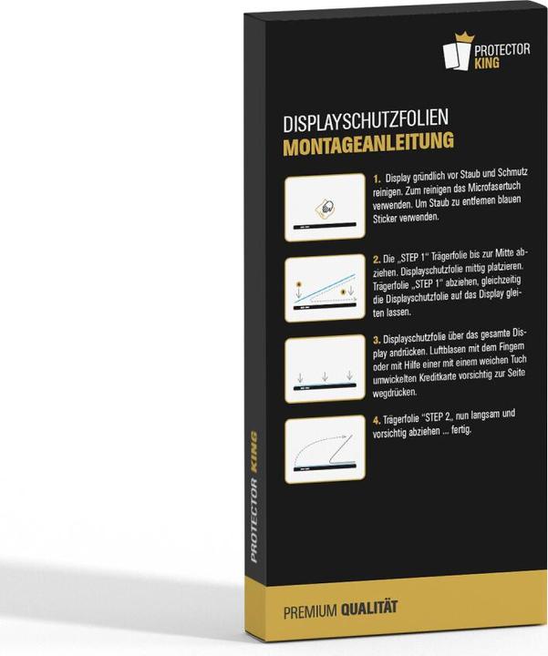 Actual product image Protectorking 2x Displayschutzfolie matt Anti-Reflex entspiegelt (2 Piece, Apple iPhone 15)