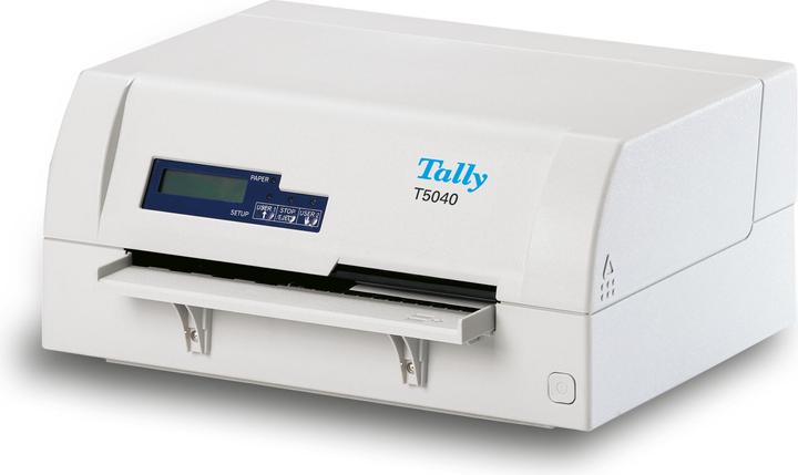 Produktbild TallyGenicom 5040N Flachbettdrucker 24 Nadeln, 4+1, max 600Z/S. Ethernet (Nadel, Schwarz-Weiss)
