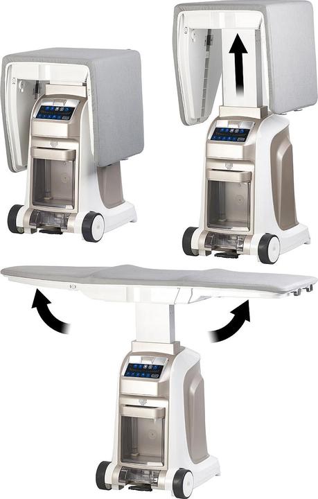 Image du produit Sichler Table à repasser active avec centrale vapeur et brosse vapeur (2200 W, 120 g/min)