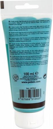 Image du produit Pebeo Acrylique Fine Studio Acrylics (Phtalocyanine Vert émeraude, 100 ml)