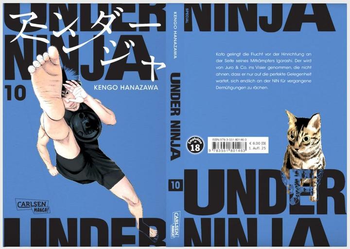 Productafbeelding Under Ninja 10 (Duits, Kengo Hanazawa, 2025)