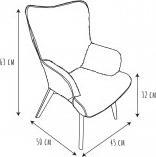 Actual product image Home Deco Kids helsinki chair child imitation fur (Child armchair)