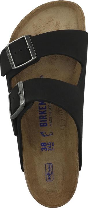 Actual product image Birkenstock Arizona SFB Nubukleder Weichbettung schmal - 63231 (38)