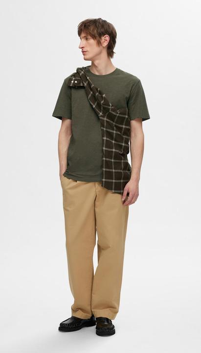 Produktbild Selected Homme Flammengarn Baumwoll T-Shirt (L)