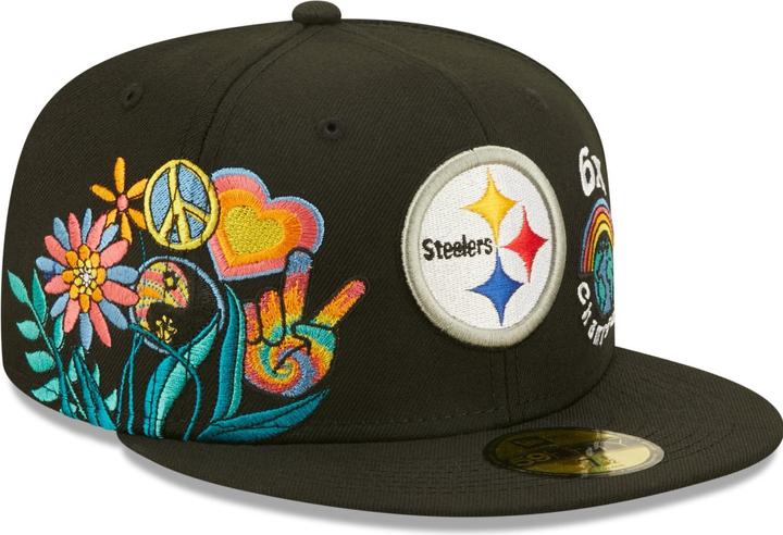 Actual product image New Era 59Fifty Cap - GROOVY Pittsburgh Steelers - 7 (7)