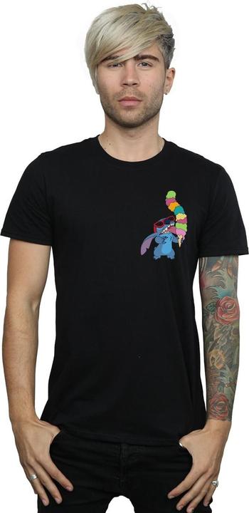 Immagine prodotto Disney Lilo And Stitch Ice Cream Maglietta Uomo (4XL)
