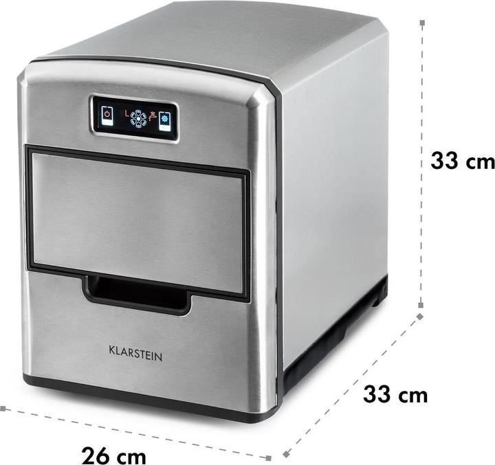 Image du produit Klarstein Machine à glaçons (Fiche CH)