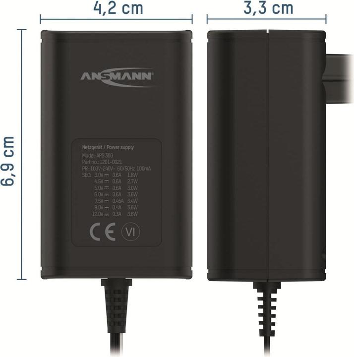 Produktbild Ansmann APS 300 NEU max. 3,6 W