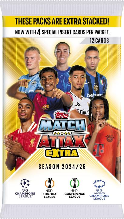 Topps Match Attax Champions League EX 2025 (Englisch, Booster Display)