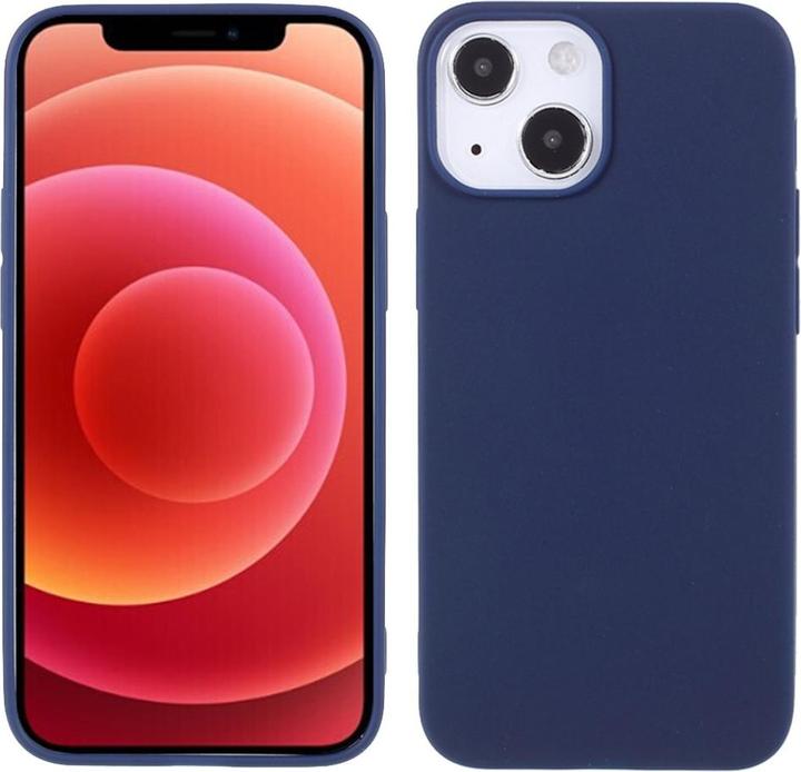 Produktbild Ueli Express iPhone 13 Mini Super Slim Gummi Schutzhülle Dunkelblau (Apple iPhone 13 mini)