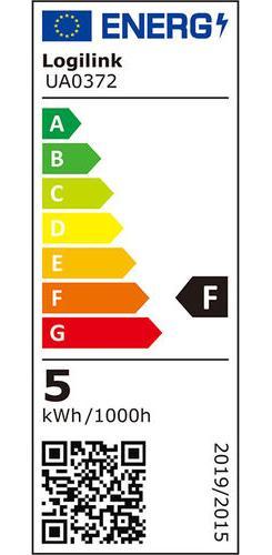 Energie-Label LogiLink Andrea (400 lm)