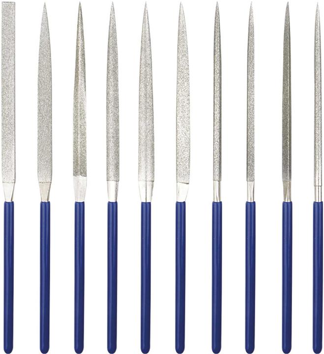 Donau Set di lime ad ago diamantate (140 mm)