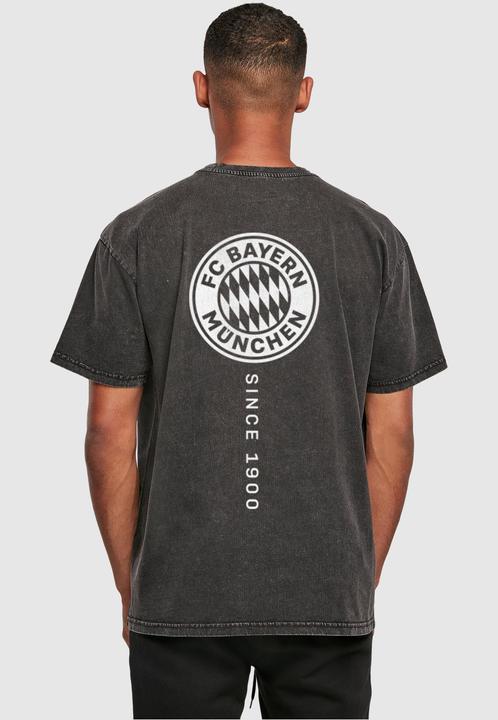 Actual product image FC Bayern München FC Bayern Acid Washed Heavy Oversize Tee - 111599 (L)