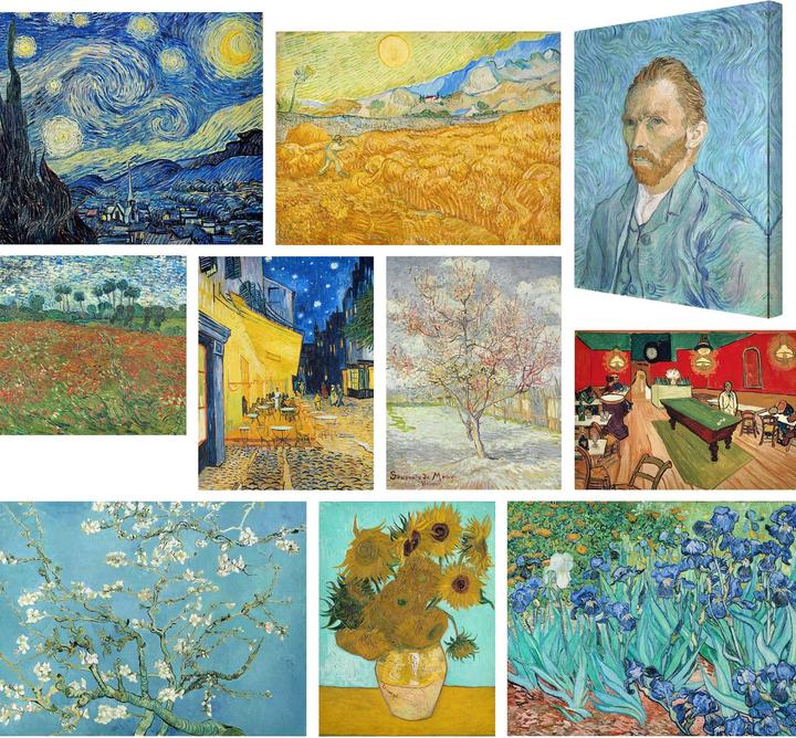Produktbild Bilderwelten Künstlerbilder Top Vincent van Gogh Leinwandbilder (160 x 120 cm)