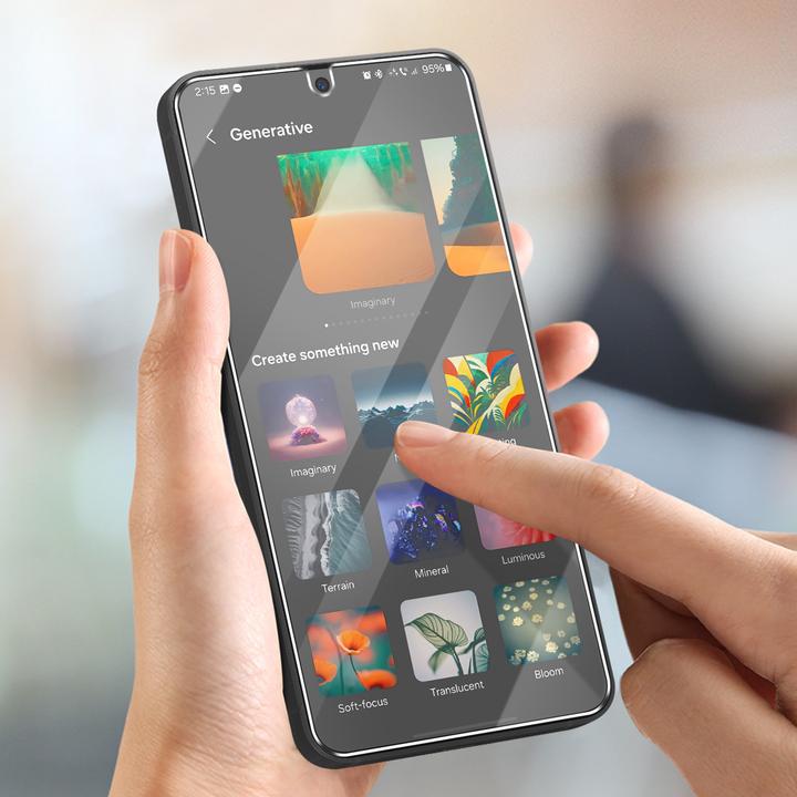 Actual product image Samsung Screen Protector (2 Piece, Samsung Galaxy S24)