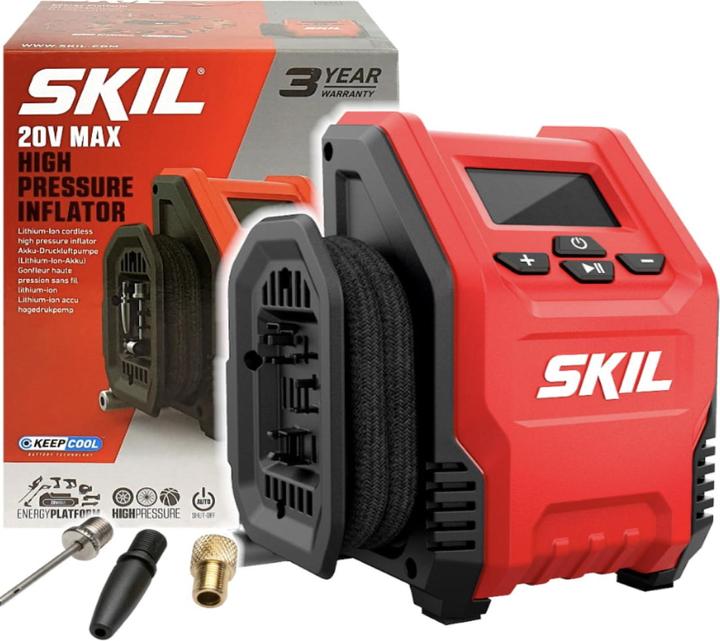 Actual product image Skil 20V 3159 CA Battery-powered compressor 20V (without battery) (11 bar, 0 l)