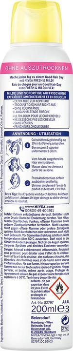 Actual product image NIVEA Fresh Revive (200 ml, Dry shampoo)