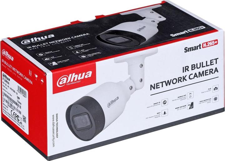 Actual product image Dahua IPC -HFW1530S-0280B-S6 security camera Bullet IP security camera Indoor & (2880 x 1620 Pixels)