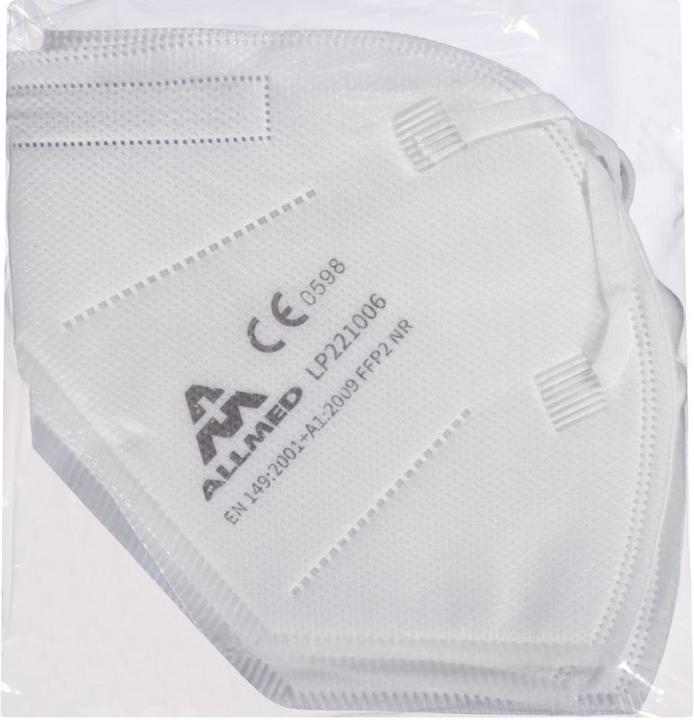 Actual product image Foliodress Mask FFP2 Loop white (50 pcs) (FFP2, 50 x)