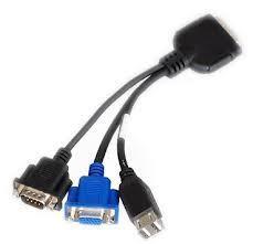 Actual product image Supermicro CBL-0218L: KVM cable for