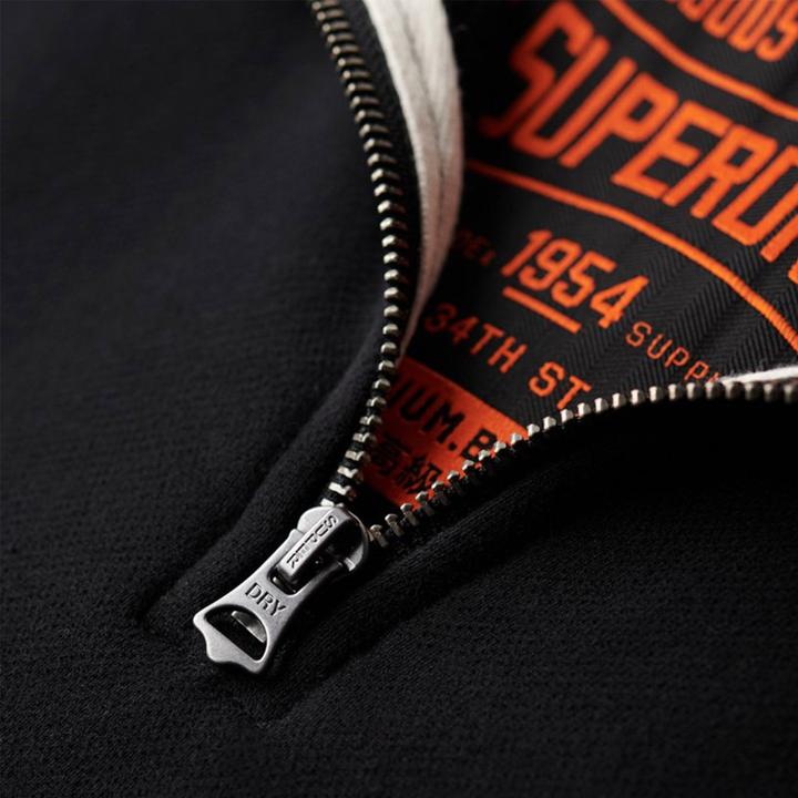 Produktbild Superdry Sweatshirt Casual Bequem sitzend Essential Logo Henley (S)