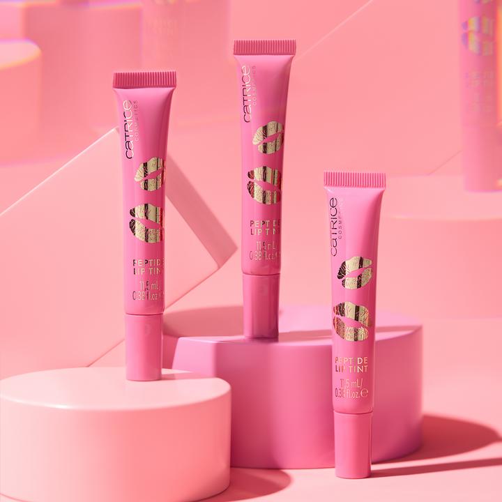 Image du produit Catrice KISS & GLOW Peptide Lip Tint encre à lèvres (C01 Pink Volumizing)
