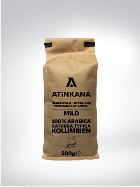 Produktbild Atinkana Kaffee Mild (500 g, Mittlere Röstung)