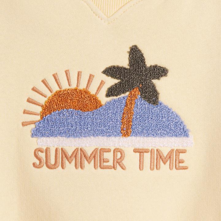 Immagine prodotto La Redoute Collections Sweatshirt mit Stickerei und Rundhalsausschnitt (104)