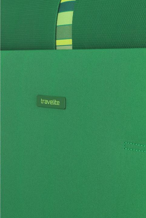 Actual product image Travelite Rügen 4-wheel suitcase set, 3-piece with stretch fold (90 l, XL (from 140l))