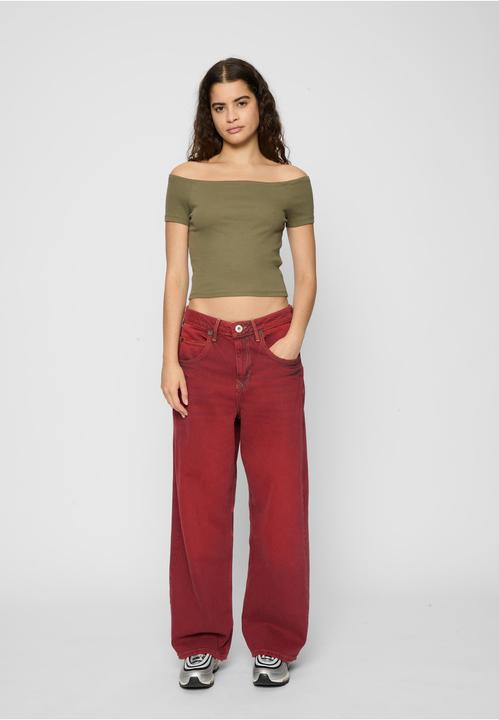 Image du produit Urban Classics Ladies Off Shoulder Rib Tee 2-Pack - 60065 (M)