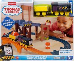 Mattel Τομας Το Τρενακι - Πιστα Παραδοσης Φορτιων Με Τον Diesel για 3+ ετών JBW20