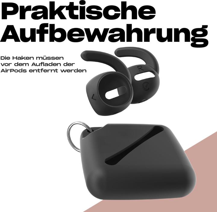Image du produit Keybudz EarBuddyz pour AirPods Pro noir (AirPods Pro)