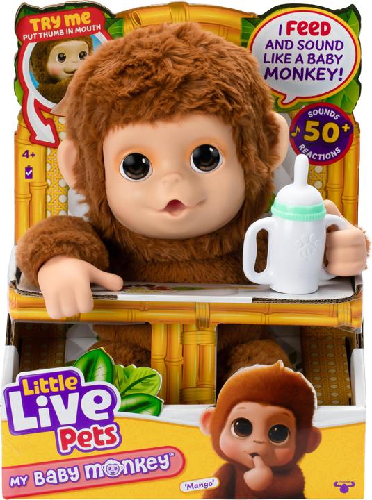 Little Baby Monkey Live Pets (30 cm)