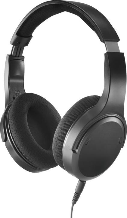 Produktbild Hama Fernseh-Kopfhörer, Over-Ear, langes Kabel (6m), getr. Lautstärkeregelung, S (ANC, Kabelgebunden)