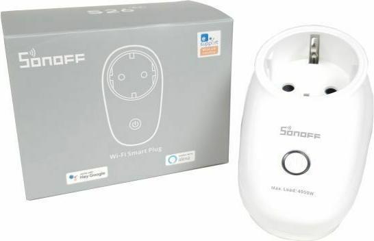 Image du produit Sonoff Routeur S26 Smart rosette contrôlé par WiFi - 230VAC 4000W 16A